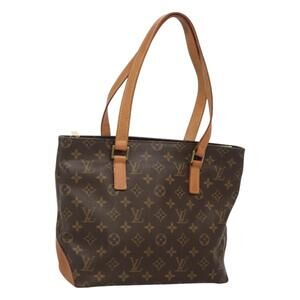 LOUIS VUITTON Monogram Cabas Piano Tote Bag M51148